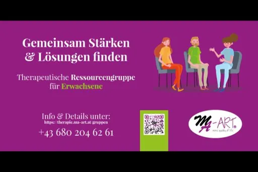 Veranstaltungsbild Gruppentherapie - Gemeinsam Stärken und Lösungen finden des Users office@ma-art.at